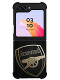 Arsenal Logo Gold 1st Samsung Galaxy Z Flip 5 5G 2023 Case