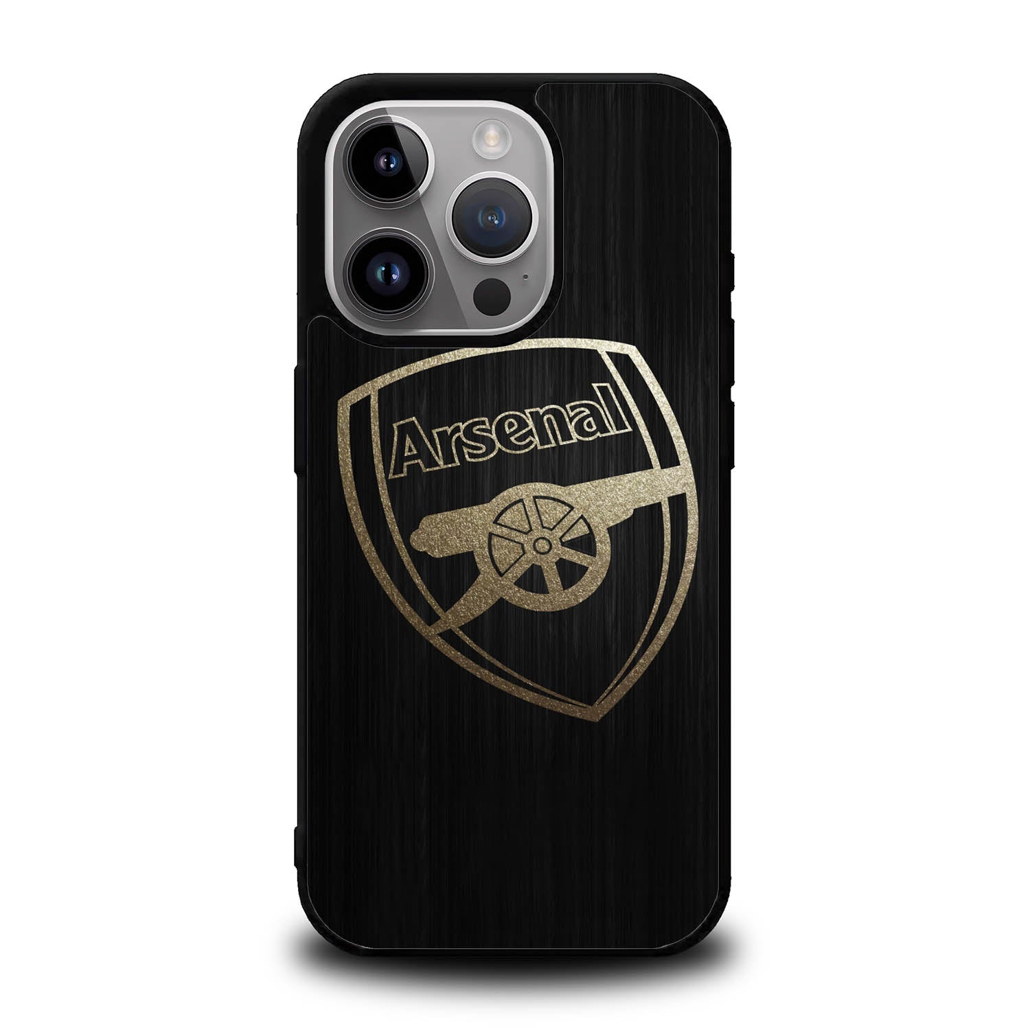 Arsenal Logo Gold iPhone 15 Pro Case OV0087