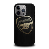 Arsenal Logo Gold iPhone 15 Pro Case OV0087