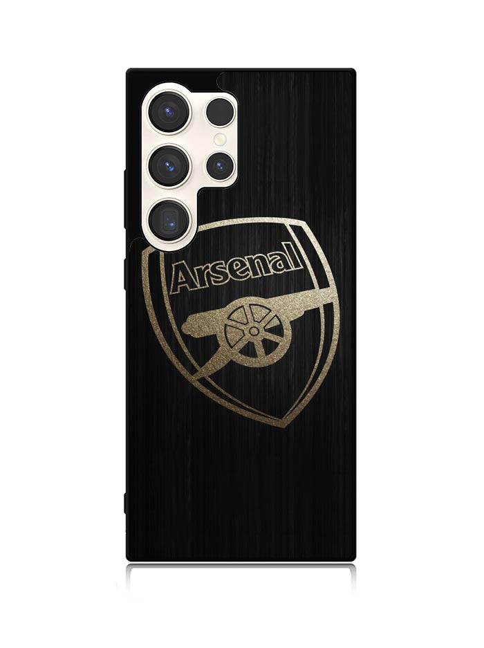 Arsenal Logo Gold 1st Samsung Galaxy S25 Ultra 5G Case