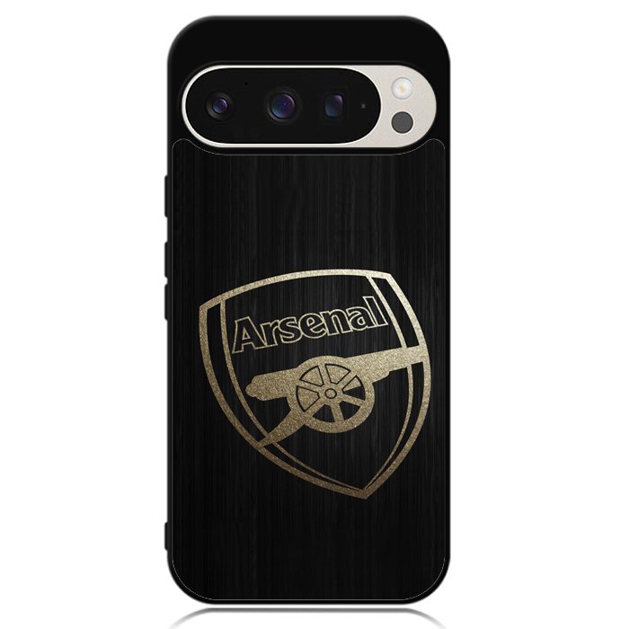 Arsenal Logo Gold 1st Google Pixel 9 | Pixel 9 Pro Case