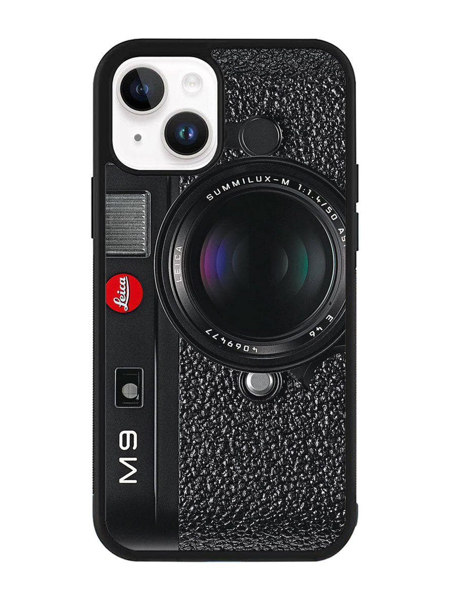 Black M9 Leica iPhone 14 Plus Case QC0524