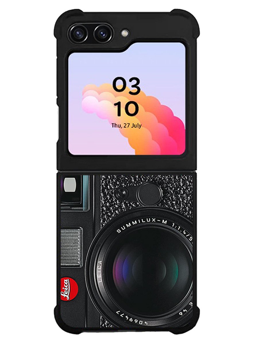 Black M9 Leica Samsung Galaxy Z Flip 5 5G 2023 Case OV0524