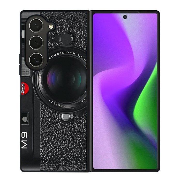 Black M9 Leica Samsung Galaxy Z Fold 6 5G 2024 Case OV0524