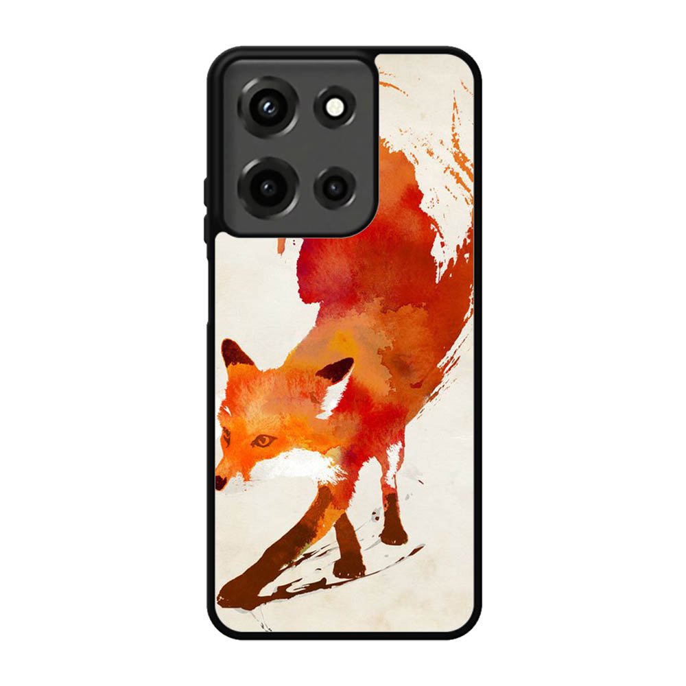 Watercolor art orange red fox animal Motorola Moto G 5G 2025 Case OV5113