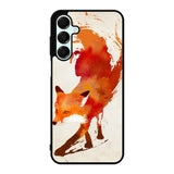 Watercolor art orange red fox animal Samsung Galaxy A16 Case OV1064