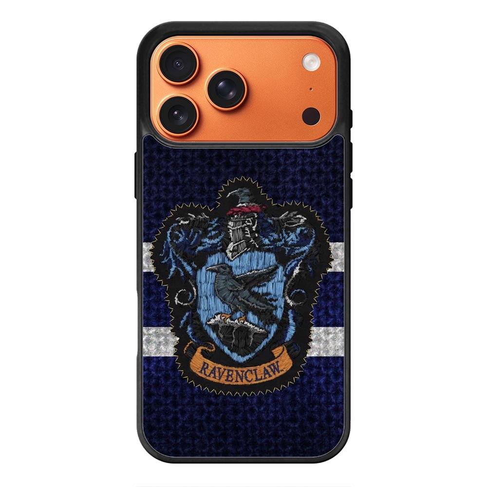 Harry Potter Knit Ravenclaw Wall Crest Logo iPhone 17 Pro Max Case QC0527