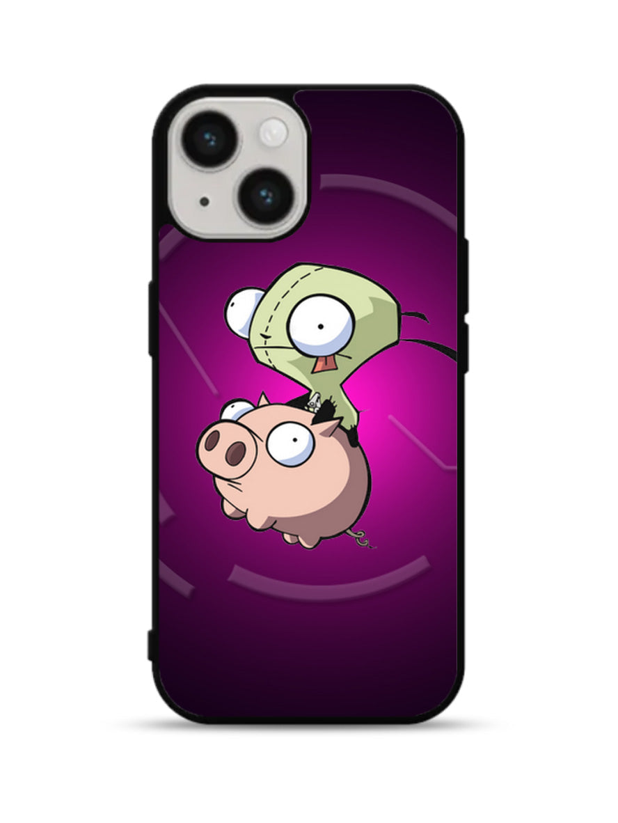 Invader Zim Gir Piggy iPhone 15 Plus Case