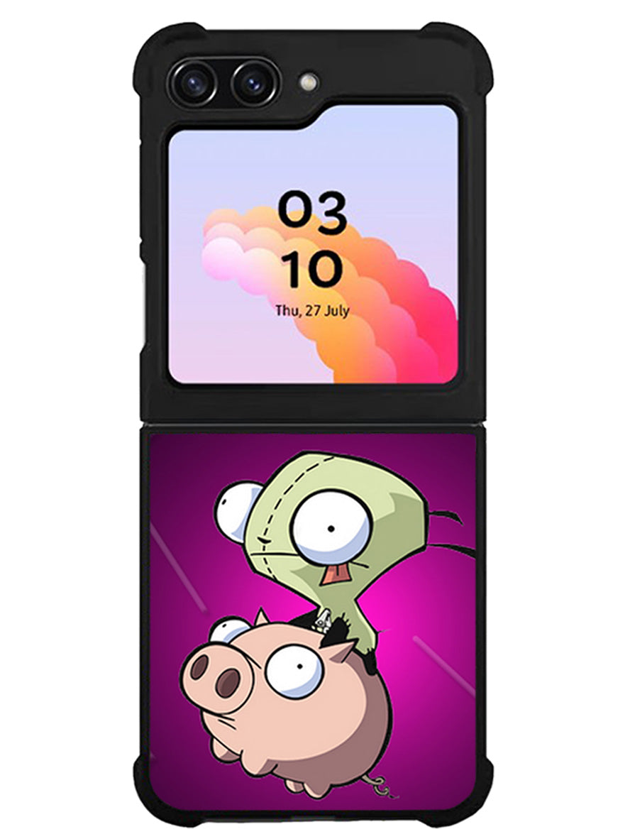 Invader Zim Gir Piggy Samsung Galaxy Z Flip 5 5G 2023 Case