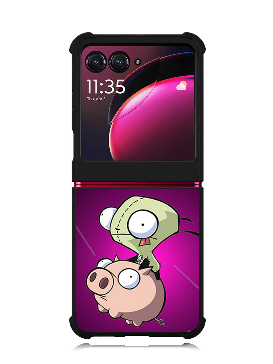 Invader Zim Gir Piggy Motorola Moto Razr Plus 2023 , Moto Razr+ 2023 Case