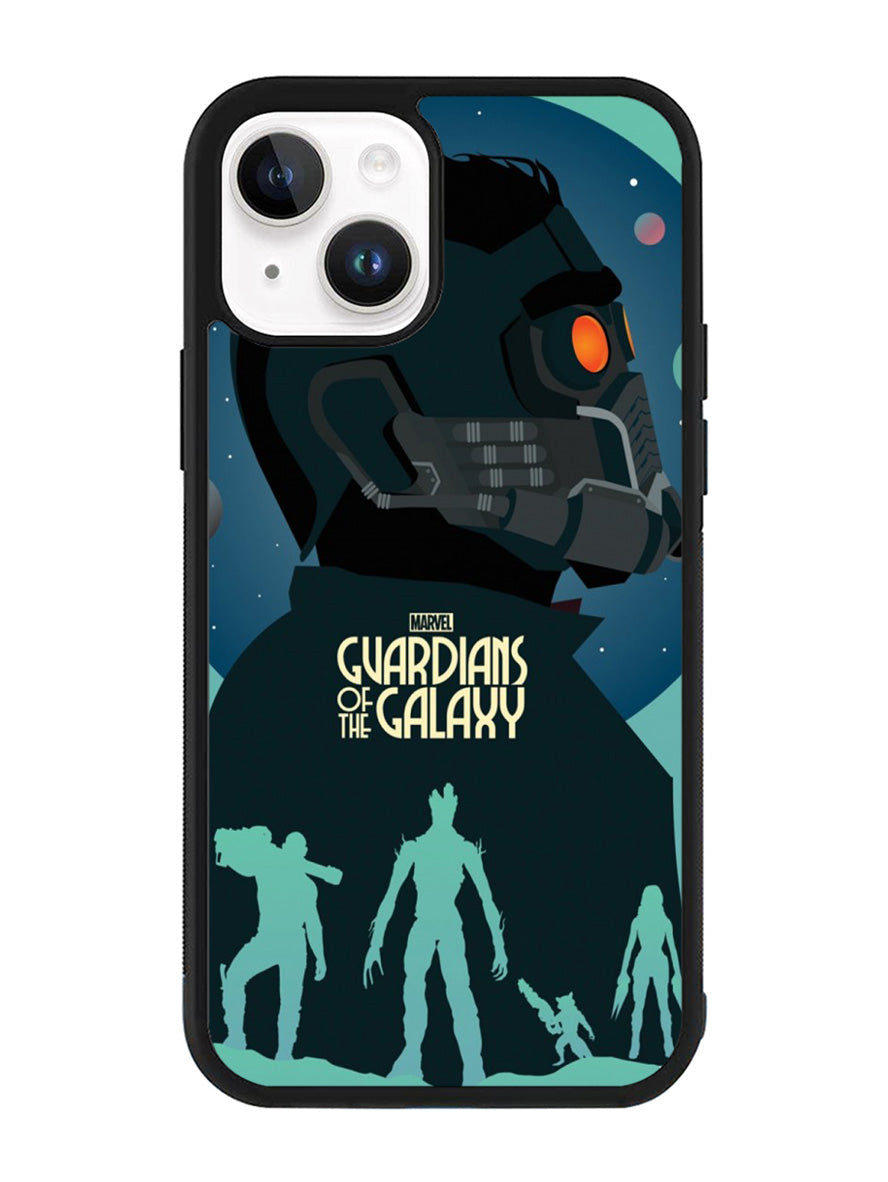 Guardians of the Galaxy sinluet iPhone 14 Case QC0532