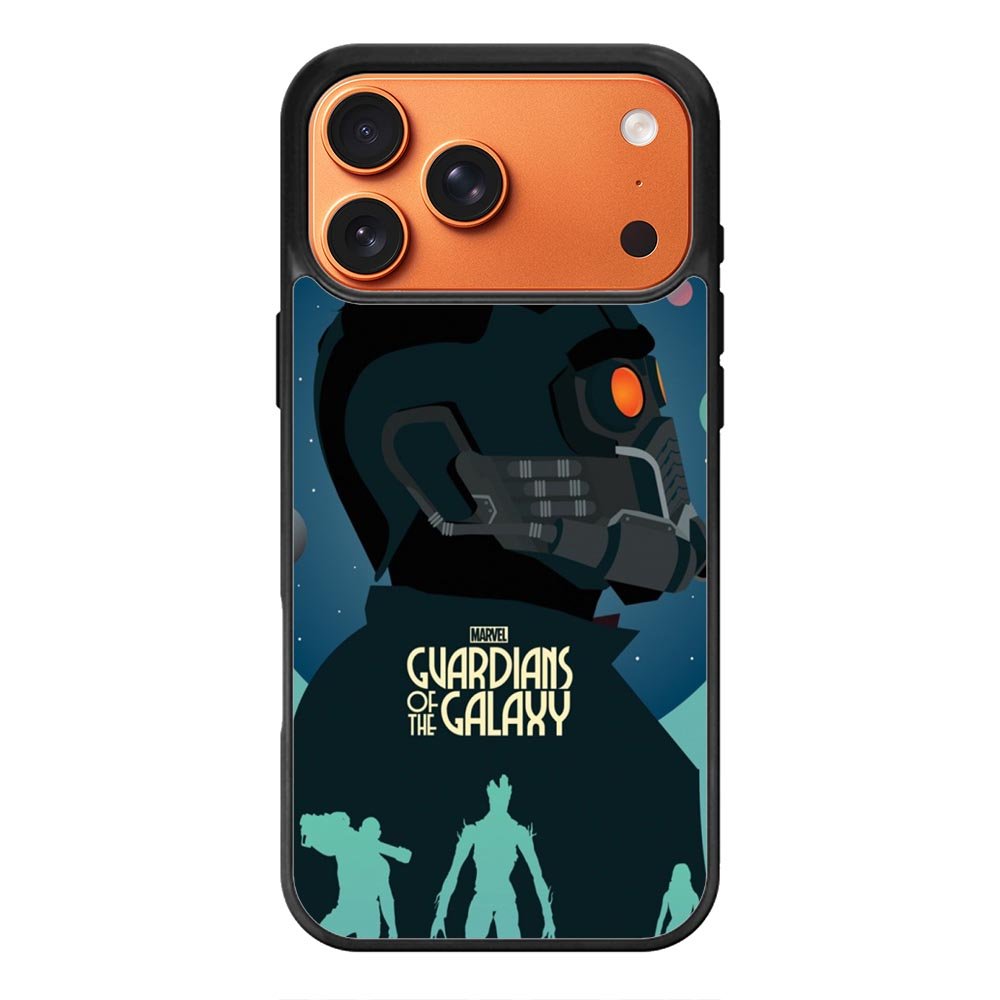 Guardians of the Galaxy sinluet iPhone 17 Pro Case OV0532
