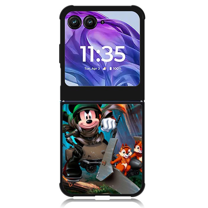 Mickey Mouse at staMotorola Moto Razr Plus 2024 , Moto Razr+ 2024 Case OV0535