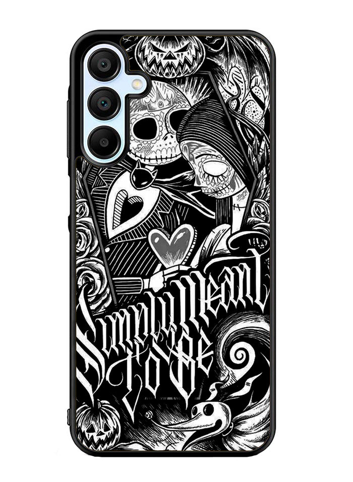 Jack And Sally Muertitos The Nightmare Before Christmas Samsung Galaxy A15 5G Case