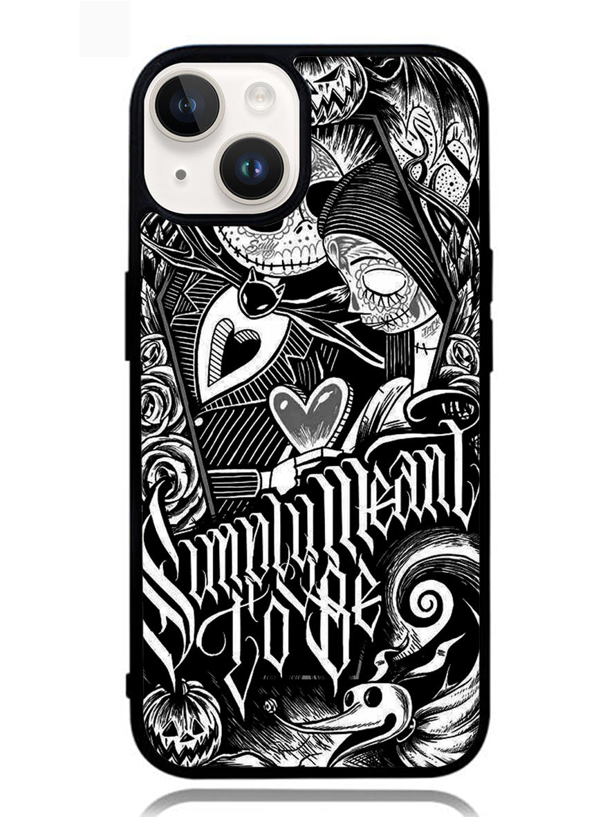 Jack And Sally Muertitos The Nightmare Before Christmas iPhone 14 Case