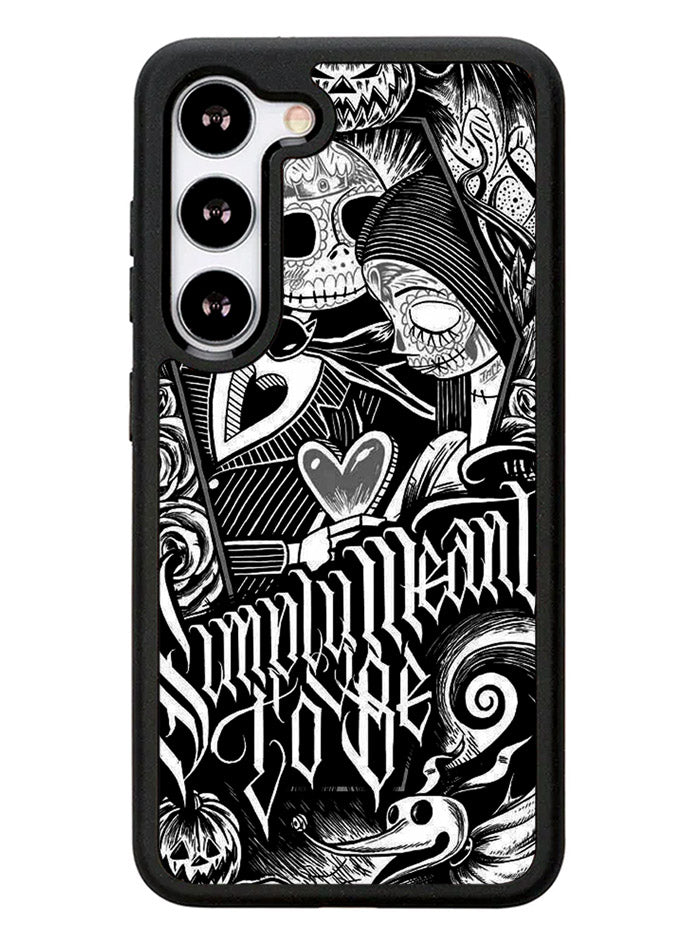 Jack And Sally Muertitos The Nightmare Before Christmas Samsung Galaxy S23 5G Case