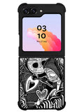 Jack And Sally Muertitos The Nightmare Before Christmas Samsung Galaxy Z Flip 5 5G 2023 Case
