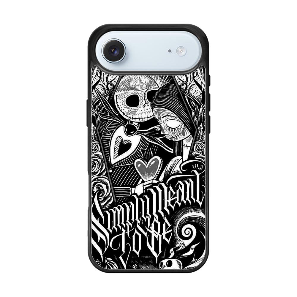Jack And Sally Muertitos The Nightmare Before Christmas iPhone Air Case