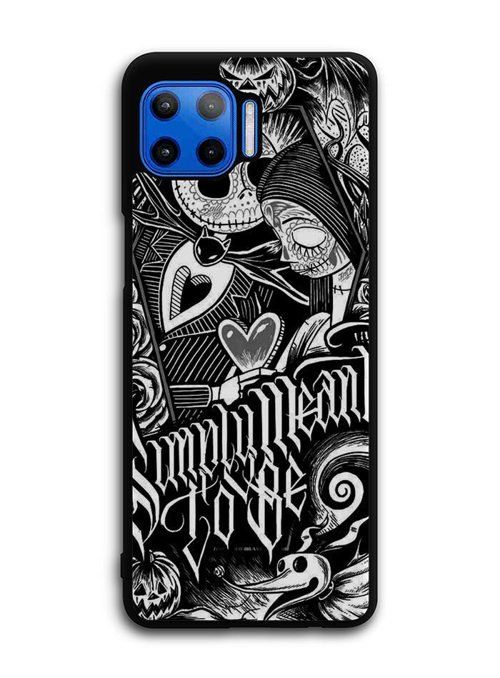 Jack And Sally Muertitos The Nightmare Before Christmas Motorola Moto One 5G Case , Moto One 5G UW Case , Moto G 5G Plus Case