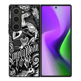 Jack And Sally Muertitos The Nightmare Before Christmas Samsung Galaxy Z Fold 6 Case