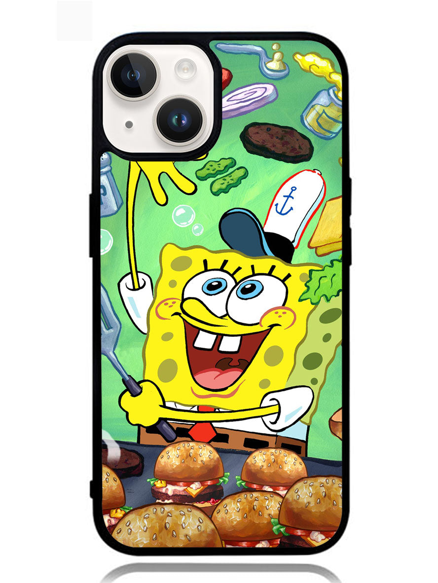 Spongebob Squarepants Krabby Patty iPhone 14 Plus Case