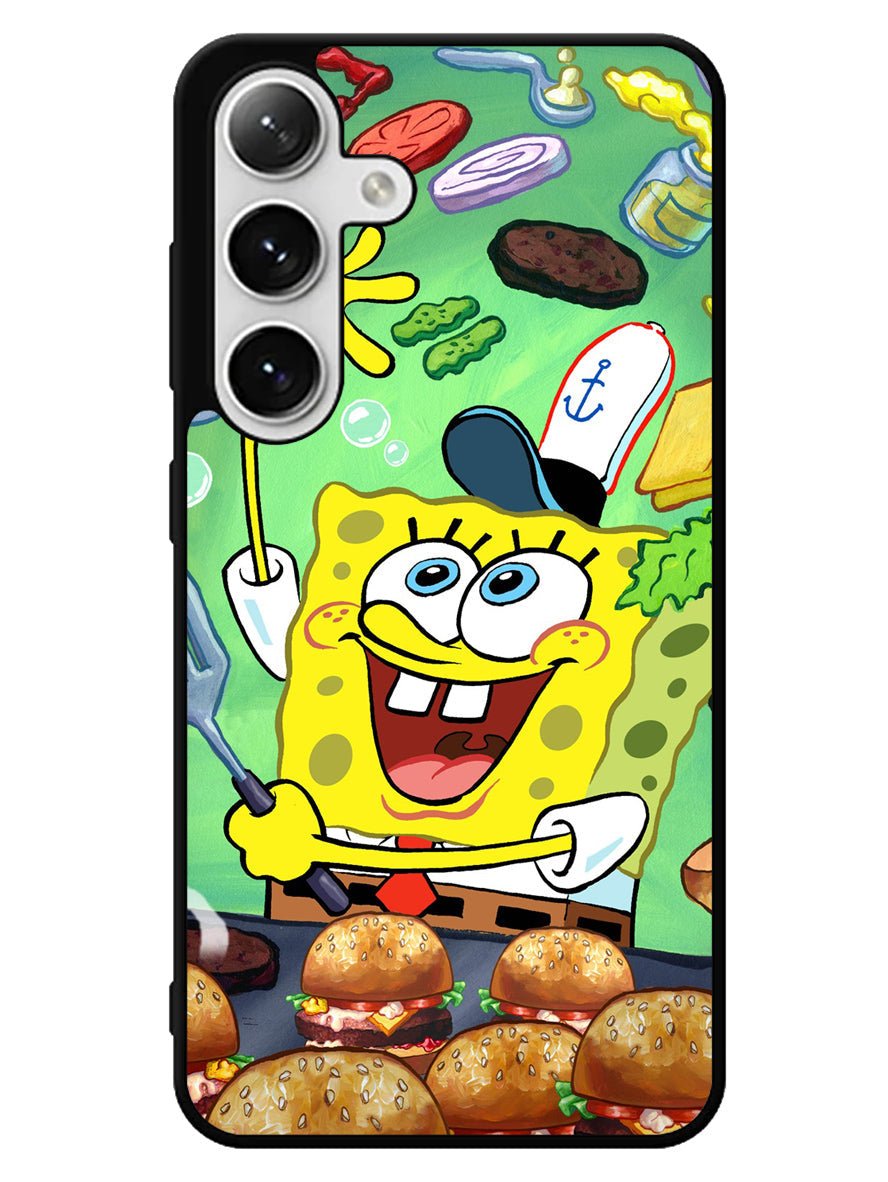 Spongebob Squarepants Krabby Patty Samsung Galaxy S25 5G Case