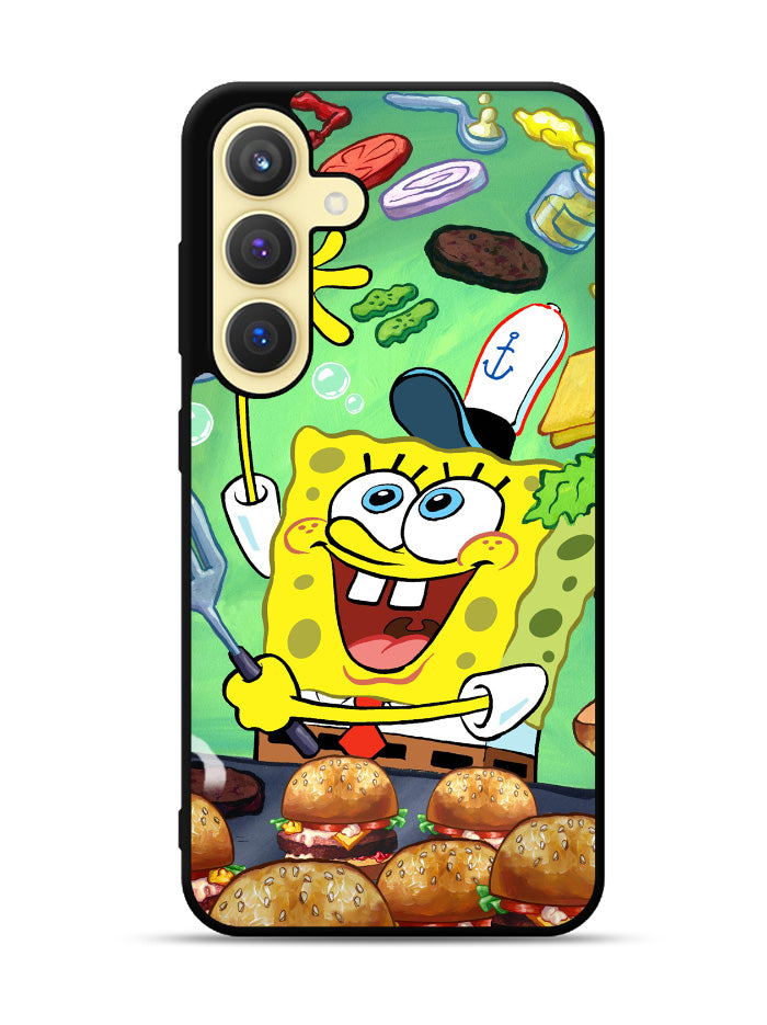 Spongebob Squarepants Krabby Patty Samsung Galaxy S24 Plus 5G , Samsung Galaxy S24+ 5G Case