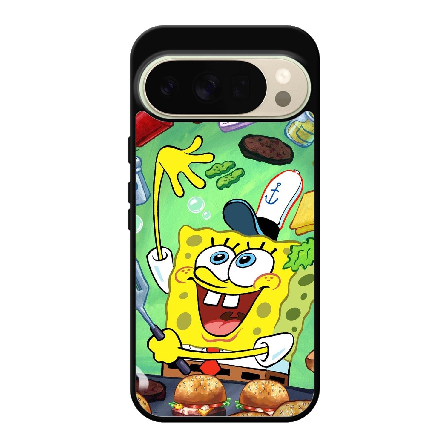 Spongebob Squarepants Krabby Patty Google Pixel 10 Pro XL Case