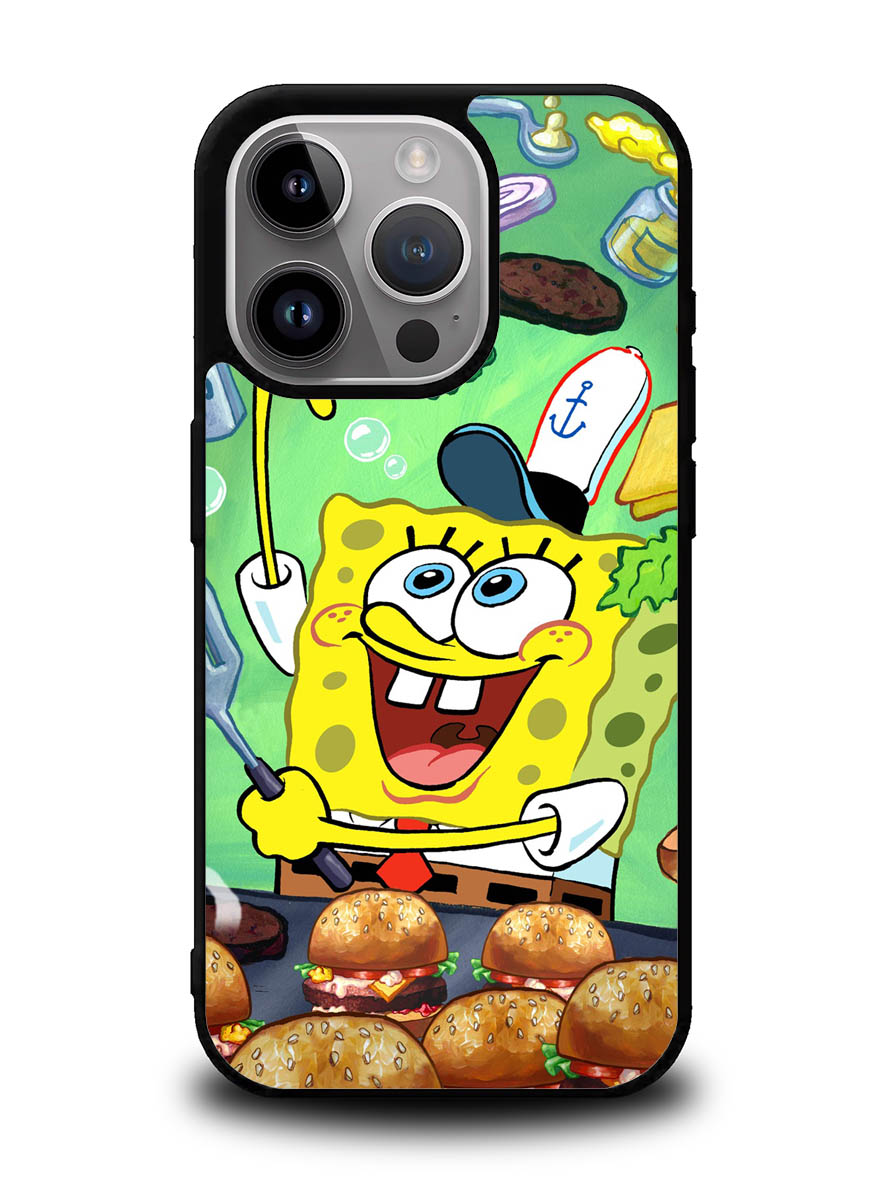 Spongebob Squarepants Krabby Patty iPhone 16 Pro Max Case