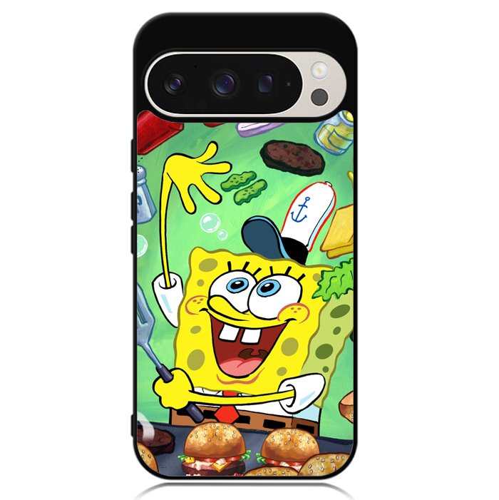 Spongebob Squarepants Krabby Patty Google Pixel 9 | Pixel 9 Pro Case