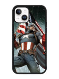 Captain America Cover iPhone 14 Plus Case QC0544