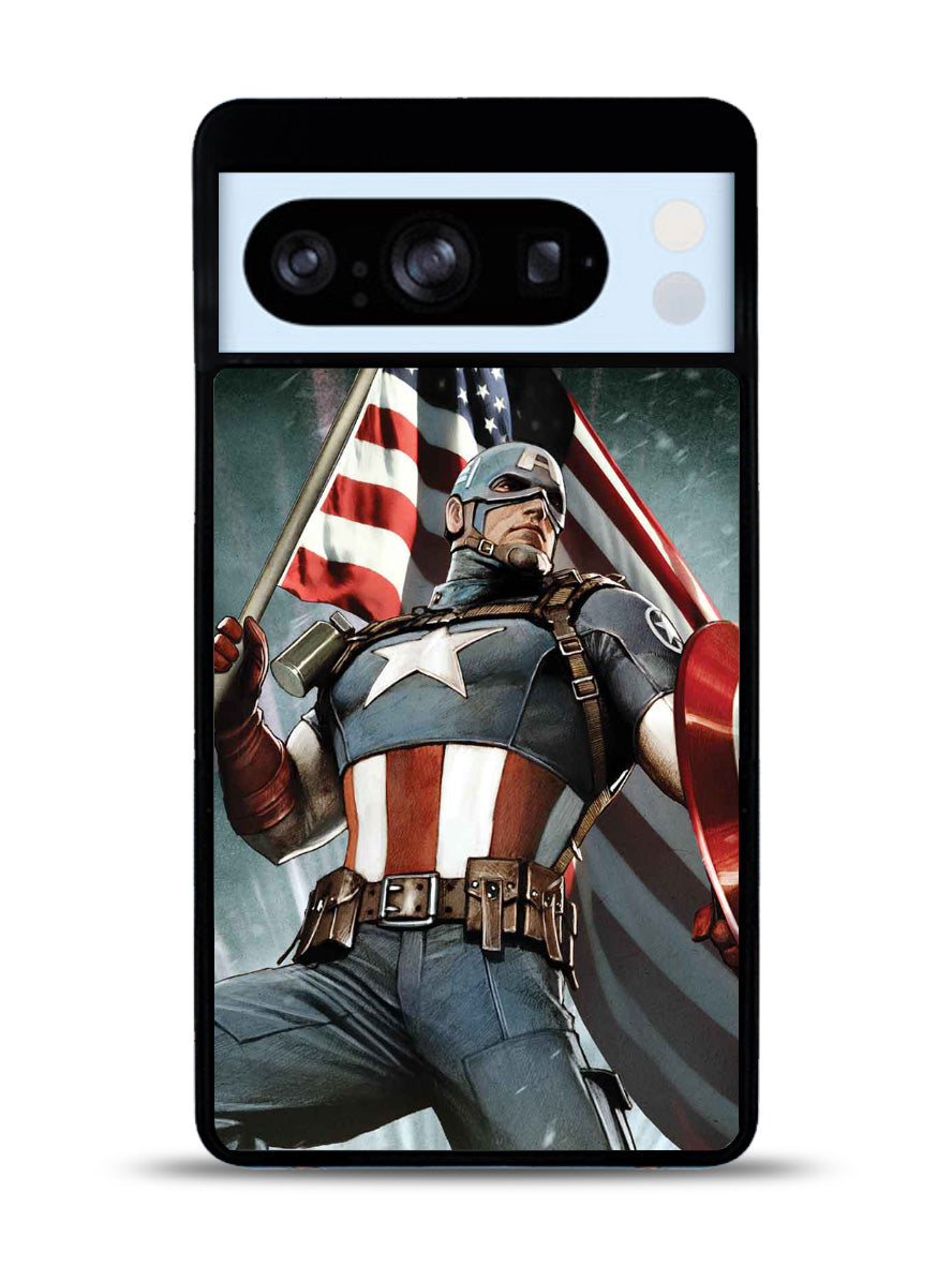 Captain America Cover Google Pixel 8 Pro Case QC0544