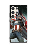 Captain America Cover Samsung Galaxy S25 Ultra 5G Case QC0544