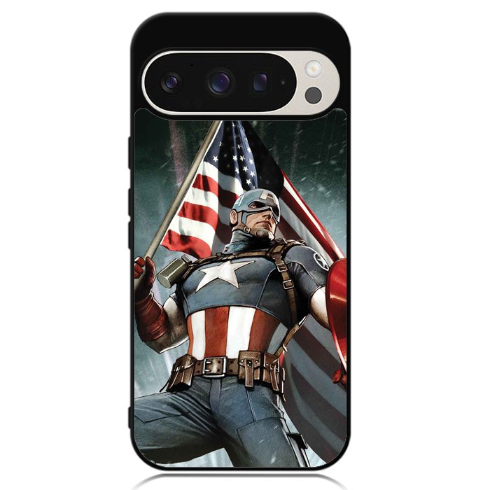 Captain America Cover Google Pixel 9 | Pixel 9 Pro Case OV0544