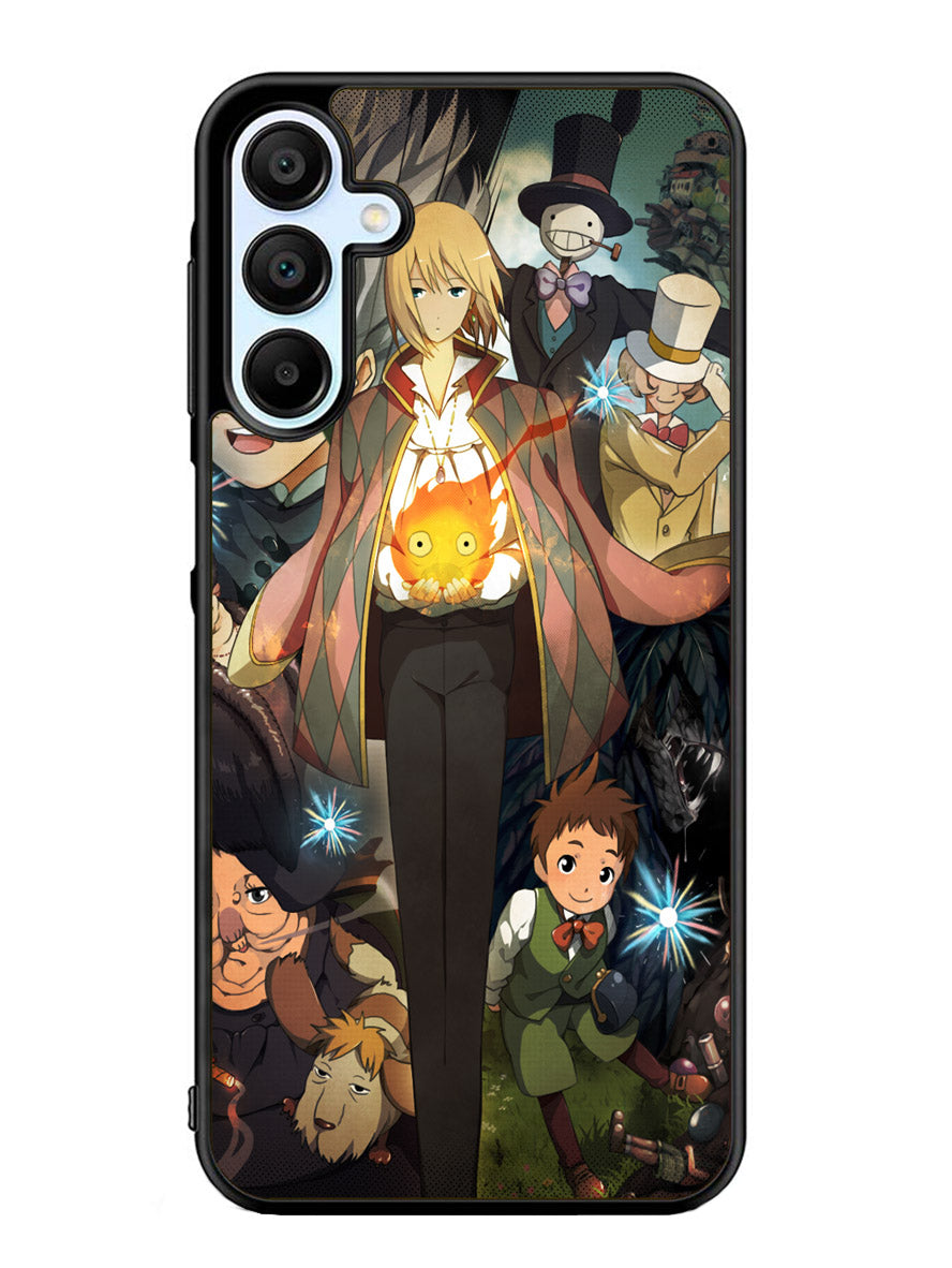 Studio Ghibli HowlS Moving Castle Samsung Galaxy A25 5G Case