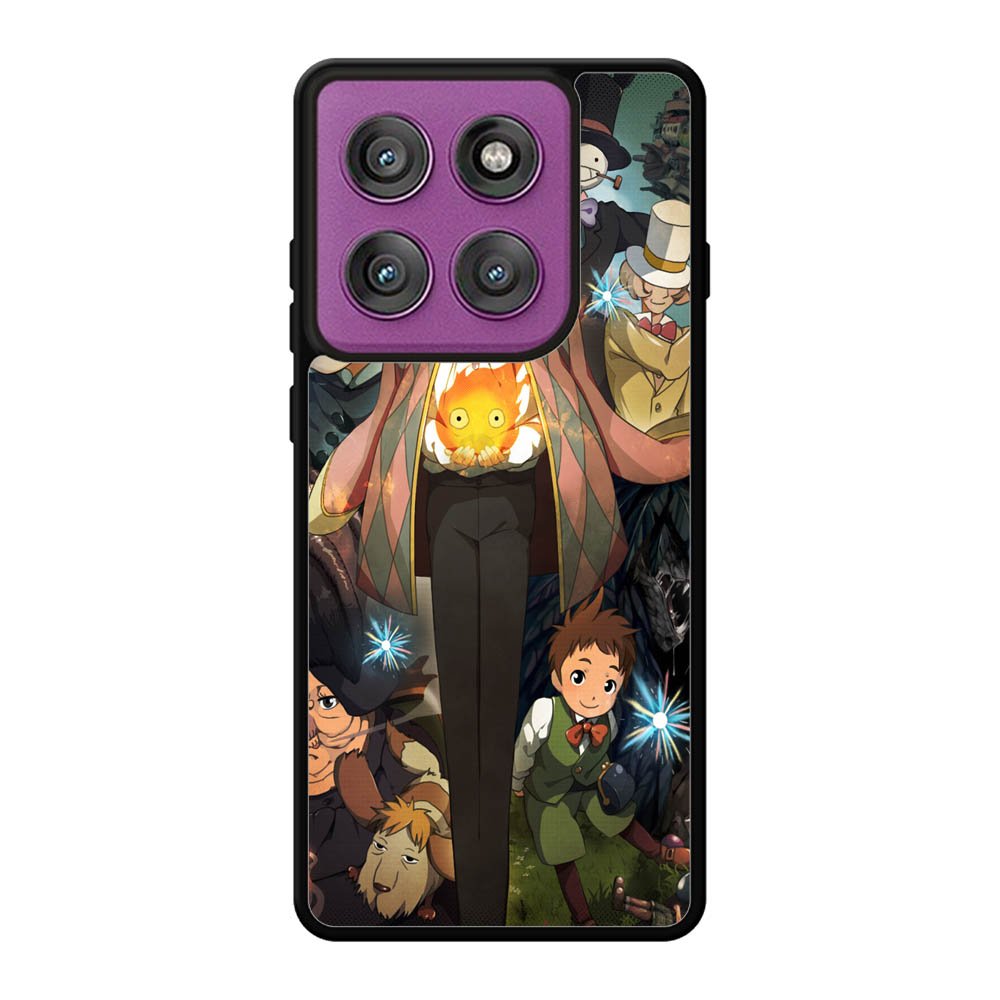 Studio Ghibli HowlS Moving Castle Motorola Moto Edge 60 Pro Case
