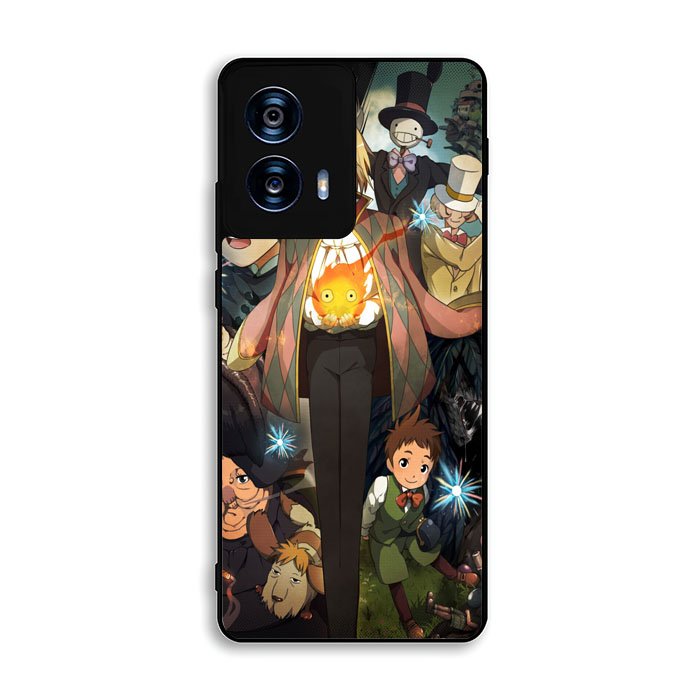 Studio Ghibli HowlS Moving Castle Motorola Moto G Power 5G 2024 Case OV5466