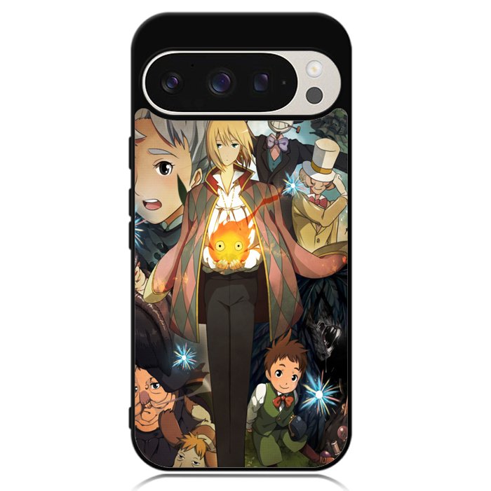 Studio Ghibli HowlS Moving Castle Google Pixel 9 Pro XL Case