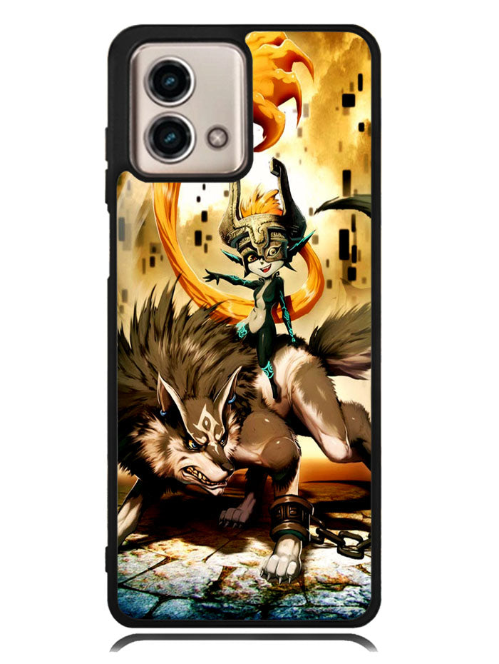 Zelda and wolf twilight princess Motorola Moto G Stylus 5G 2023 Case
