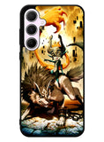 Zelda and wolf twilight princess Samsung Galaxy A55 5G Case
