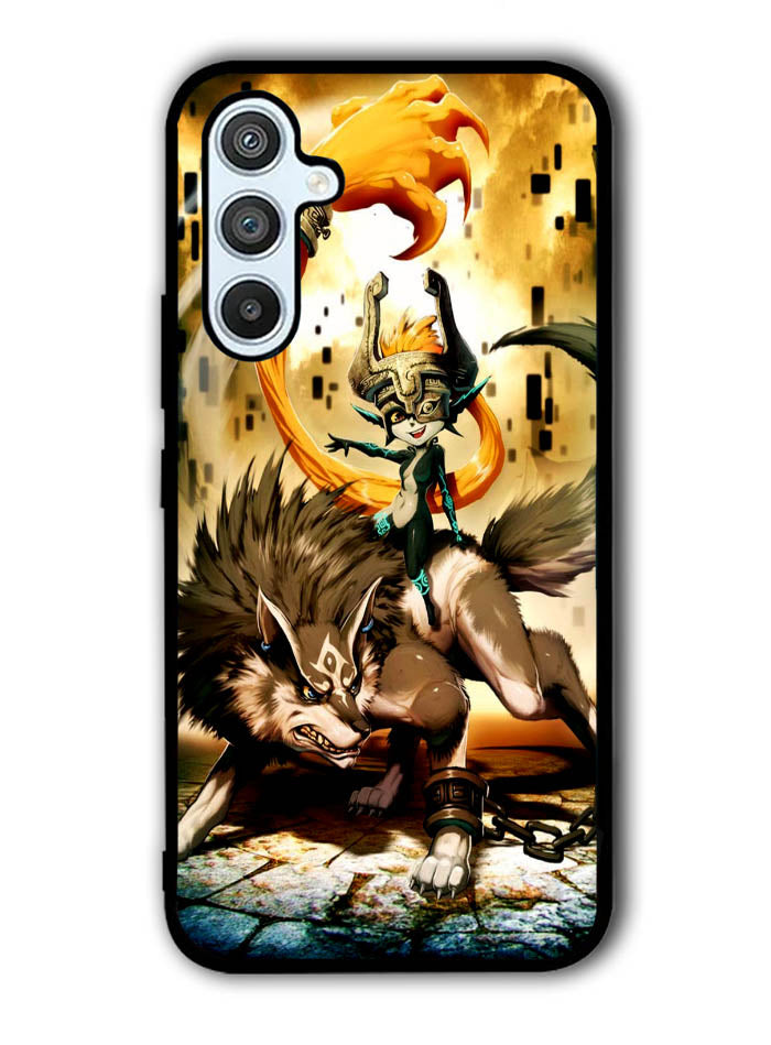 Zelda and wolf twilight princess Samsung Galaxy A54 5G Case