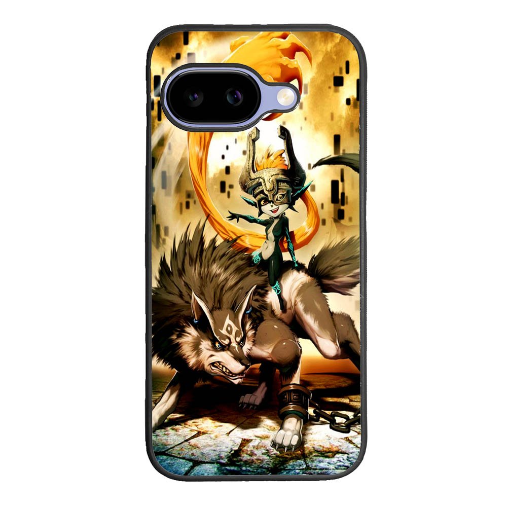 Zelda and wolf twilight princess Google Pixel 10A Case