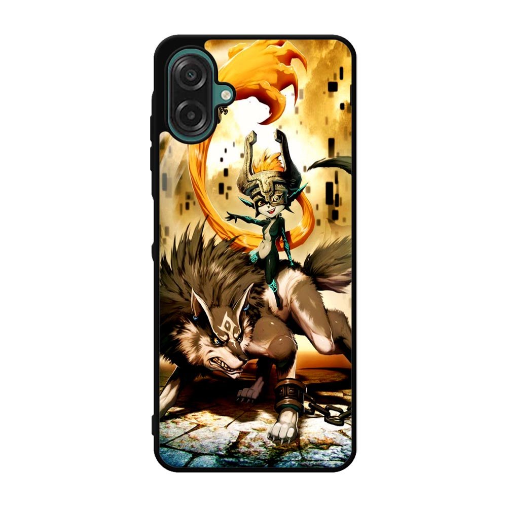 Zelda and wolf twilight princess Samsung Galaxy A07 Case
