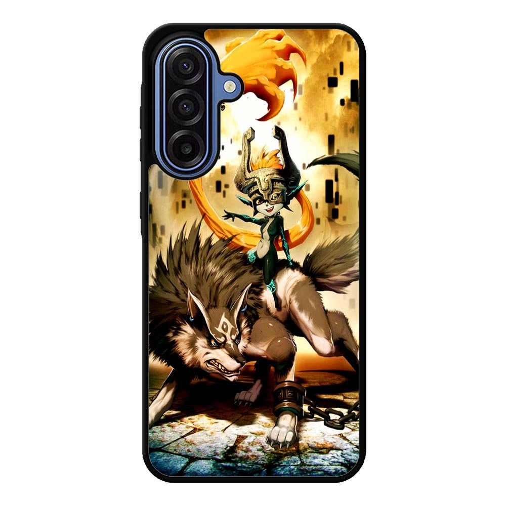 Zelda and wolf twilight princess Samsung Galaxy A17 Case