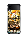 Zelda and wolf twilight princess Samsung Galaxy Z Flip 4 5G 2022 Case