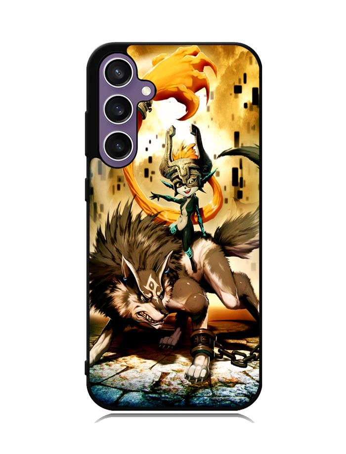 Zelda and wolf twilight princess Samsung Galaxy S23 FE 5G Case