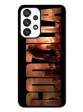Godzilla font Samsung Galaxy A53 5G Case