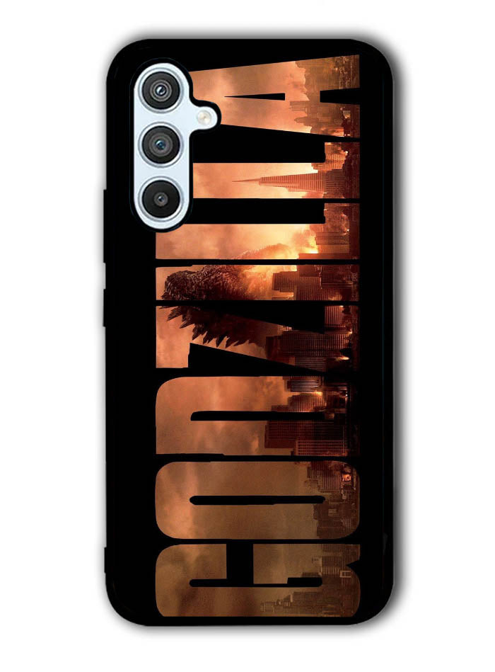 Godzilla font Samsung Galaxy A54 5G Case