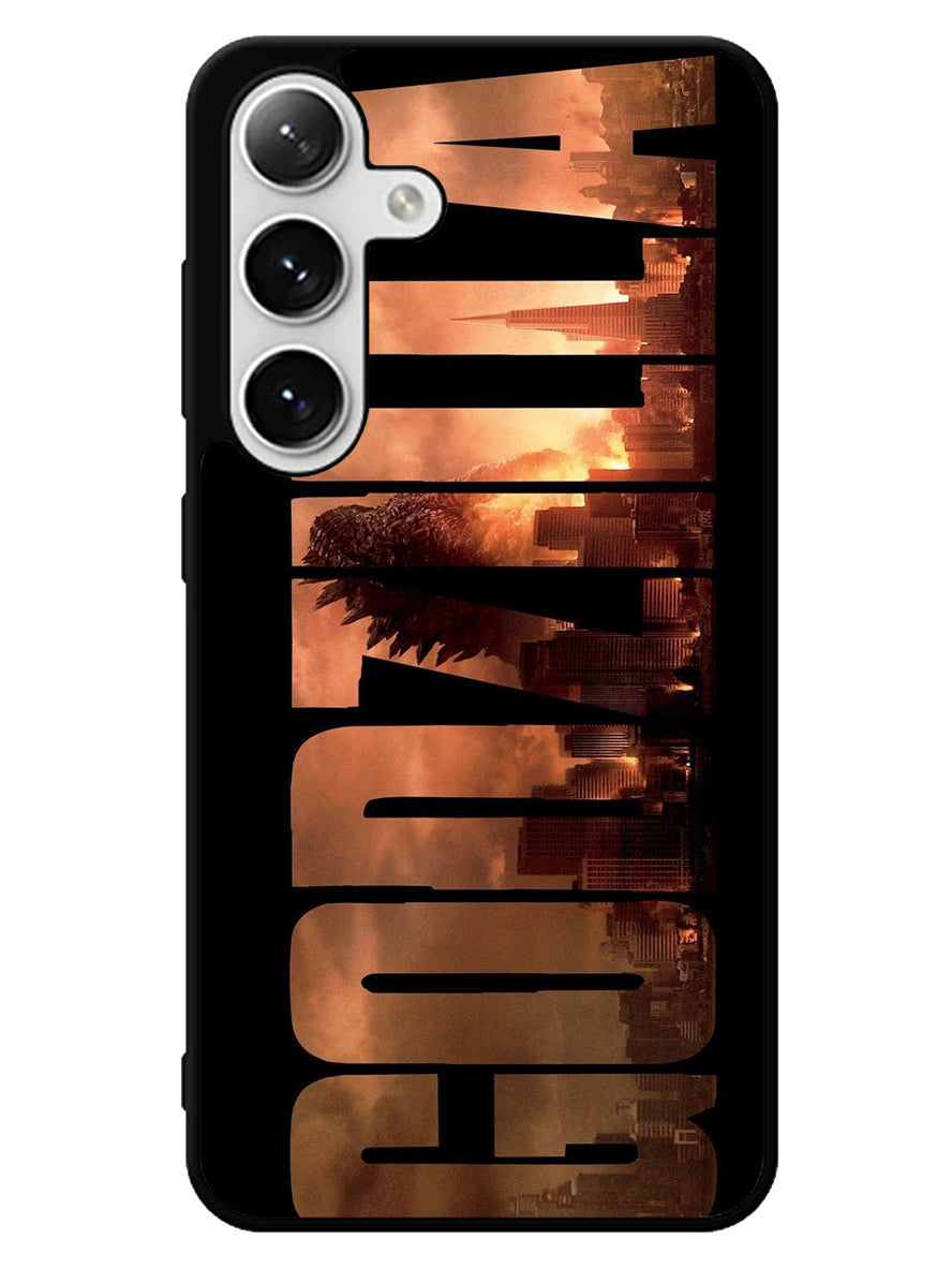 Godzilla font Samsung Galaxy S25 5G Case