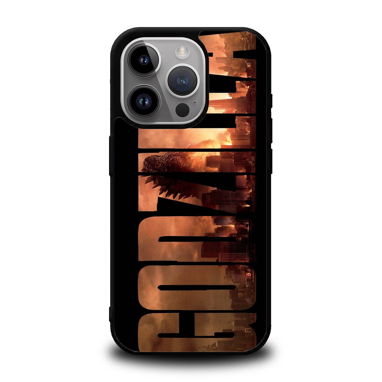 GODZILLA FONT iPhone 15 Pro Case OV0548